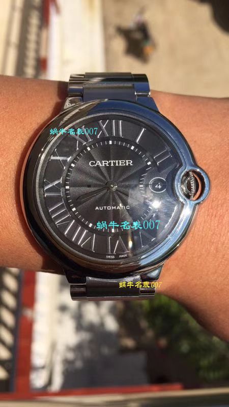 【HVVB6一比一超A高仿手表】 Cartier  蓝气球系列WSBB0003男士机械 wrist watch  / K137
