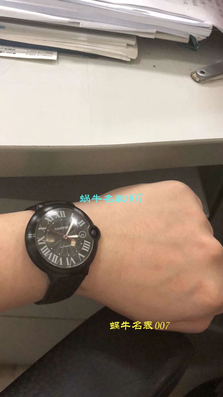 【HVVB6一比一超A高仿手表】 Cartier  蓝气球系列WSBB0003男士机械 wrist watch  / K137