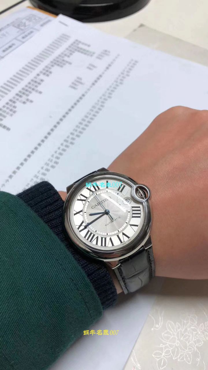 【HVVB6一比一超A高仿手表】 Cartier  蓝气球系列WSBB0003男士机械 wrist watch  / K137