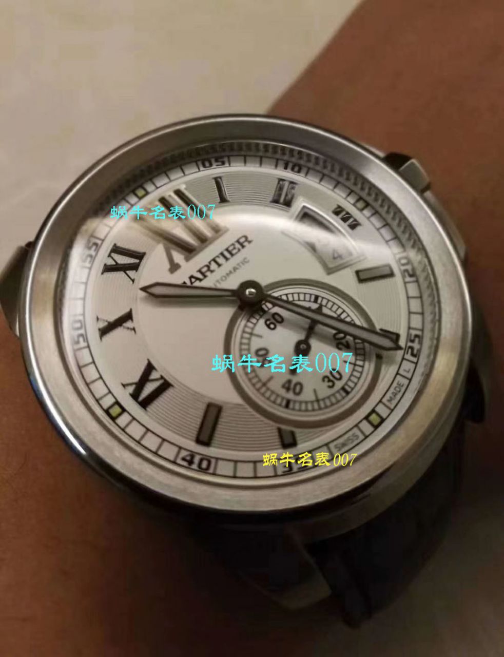 【独家视频解析JF一比一超A高仿手表】 Cartier  CALIBRE DE  Cartier 卡历博系列W7100013 wrist watch  / KAI026