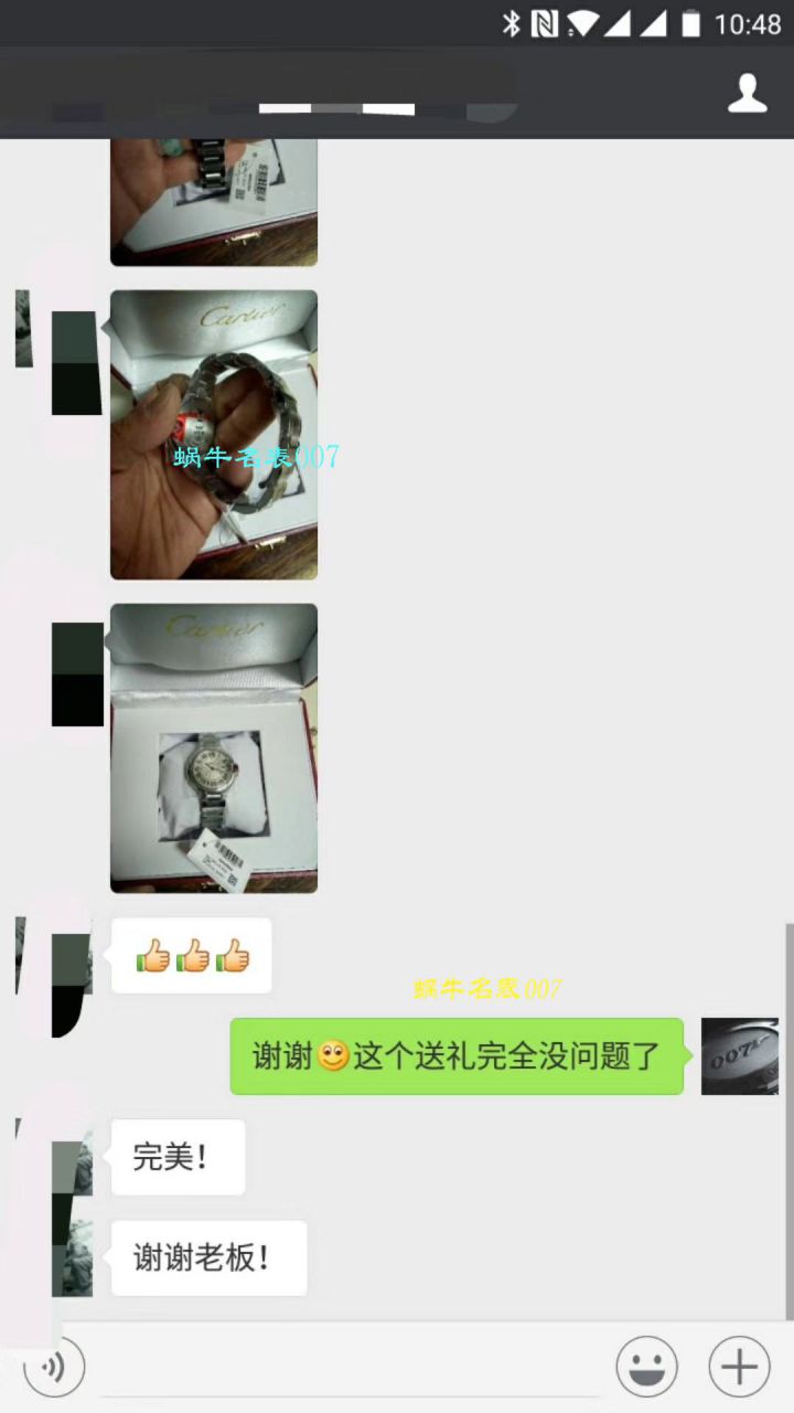 【独家视频测评V6 Factory 一比一高精仿手表】 Cartier  蓝气球系列W6920084女士33毫米石英 wrist watch  / KAC080