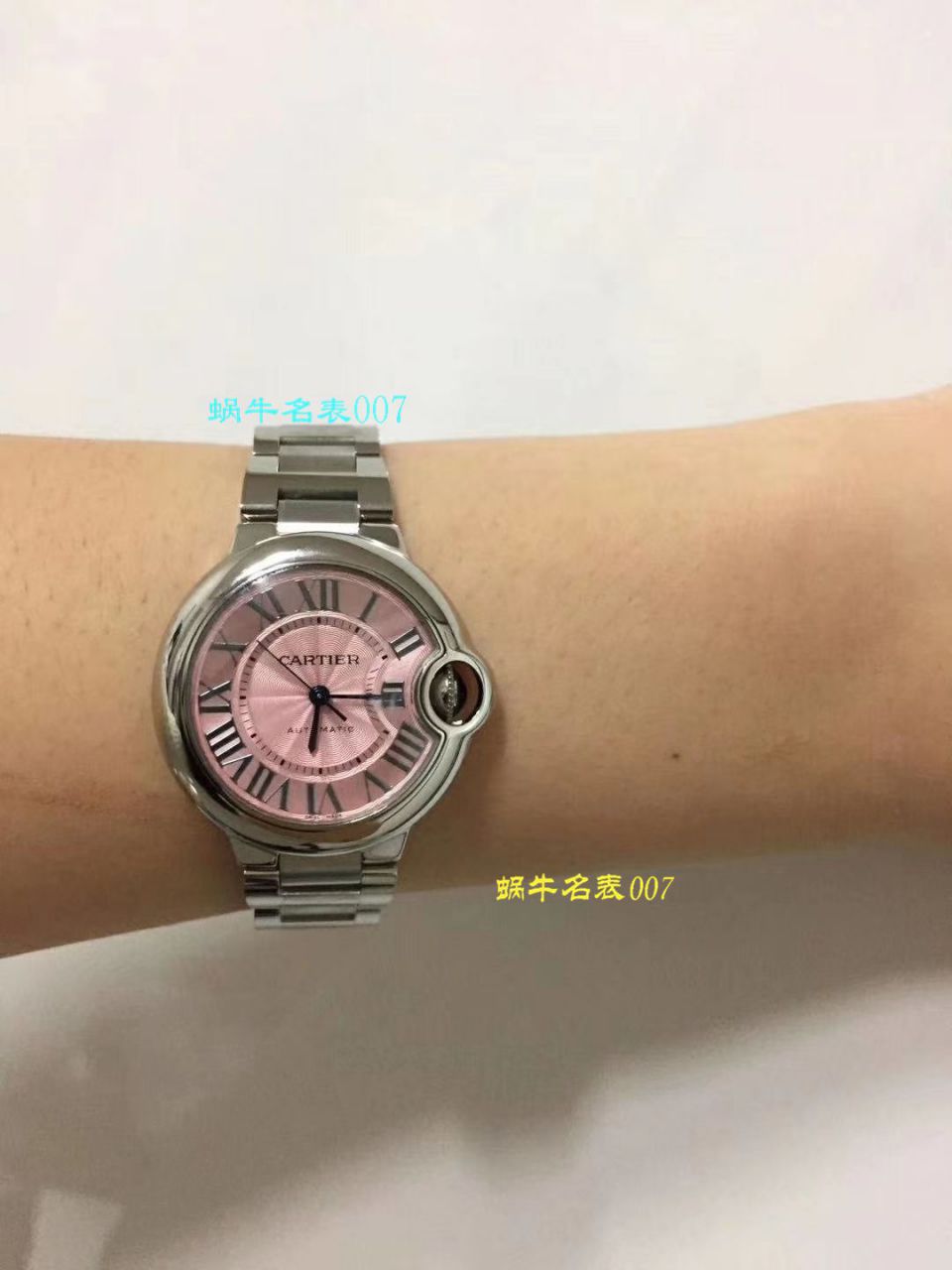 【独家视频测评V6 Factory 一比一高精仿手表】 Cartier  蓝气球系列W6920084女士33毫米石英 wrist watch  / KAC080