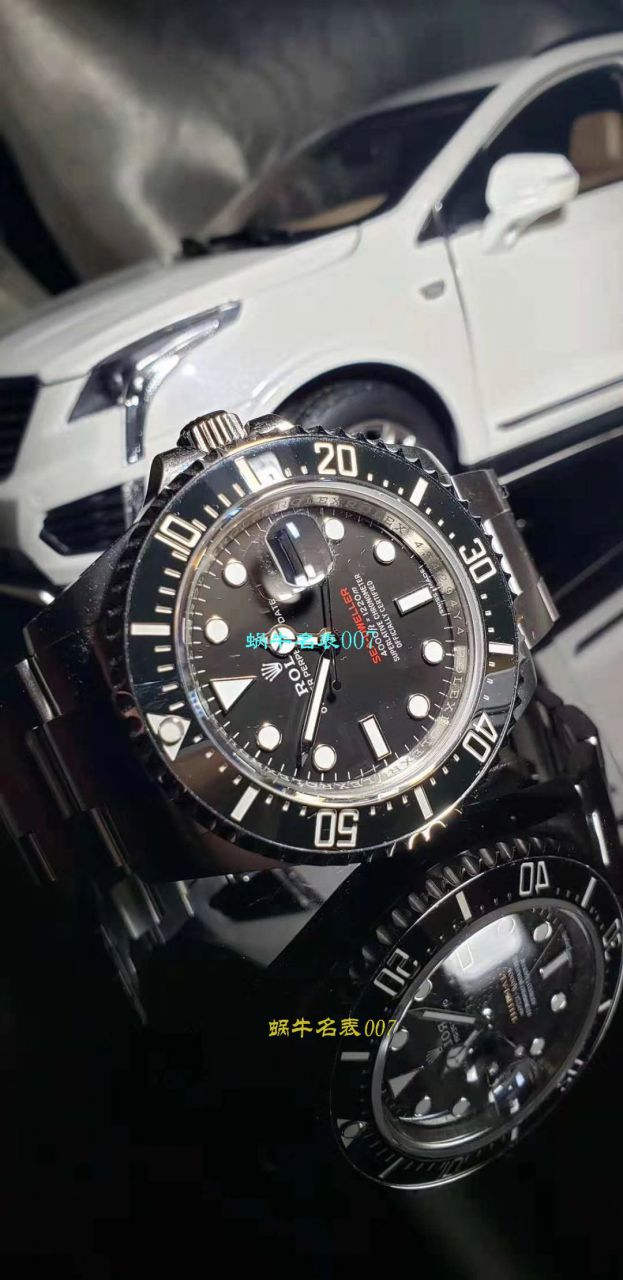 【独家 Video analysis AR一比一超A高仿手表】 Rolex ROLEX海使型系列Rolex Sea-Dweller 50周年126600 单红43毫米 wrist watch  / RBG194