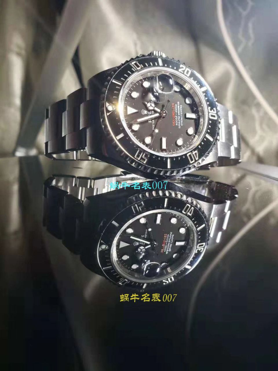 【独家 Video analysis AR一比一超A高仿手表】 Rolex ROLEX海使型系列Rolex Sea-Dweller 50周年126600 单红43毫米 wrist watch  / RBG194