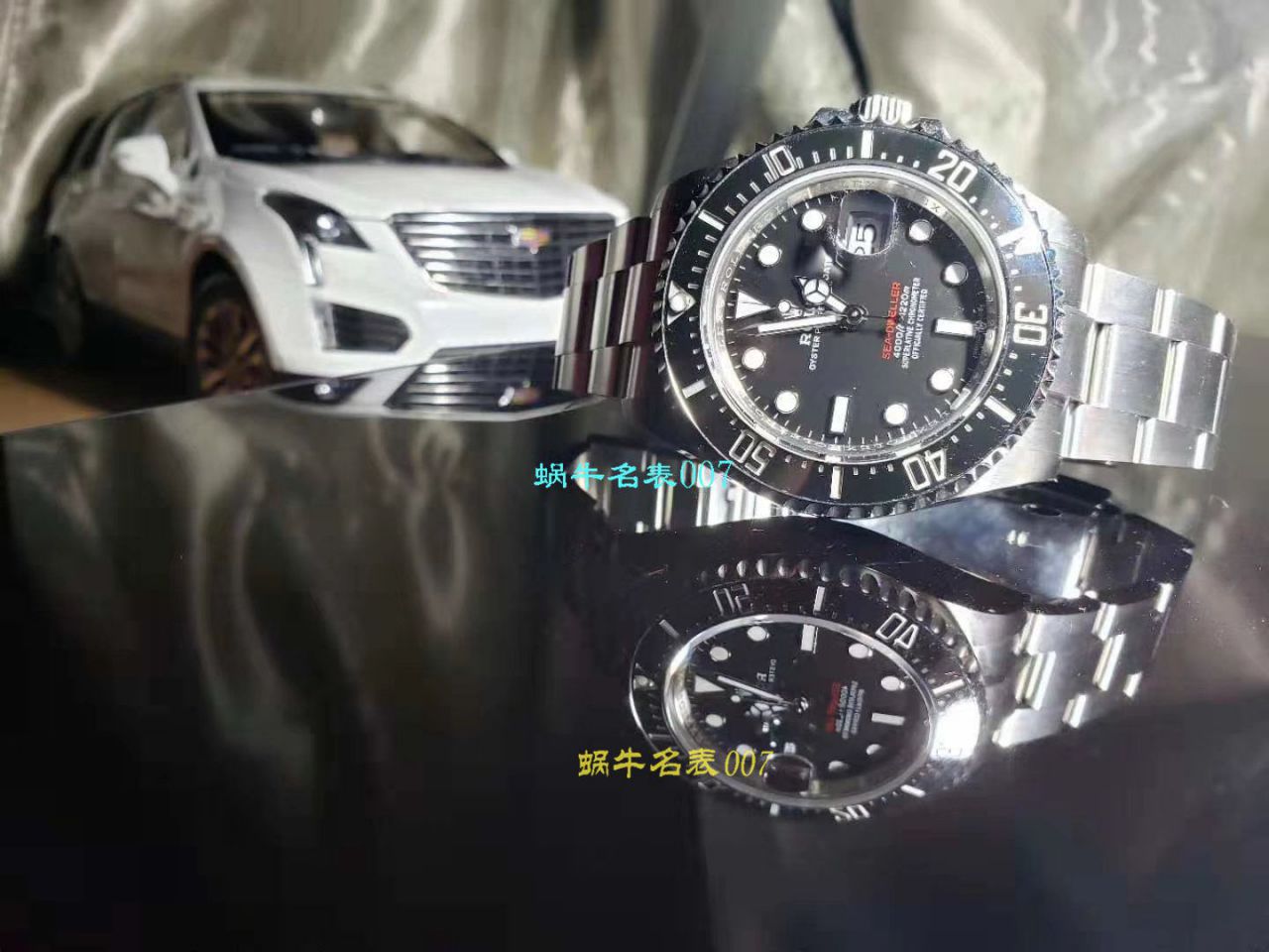 【独家 Video analysis AR一比一超A高仿手表】 Rolex ROLEX海使型系列Rolex Sea-Dweller 50周年126600 单红43毫米 wrist watch  / RBG194