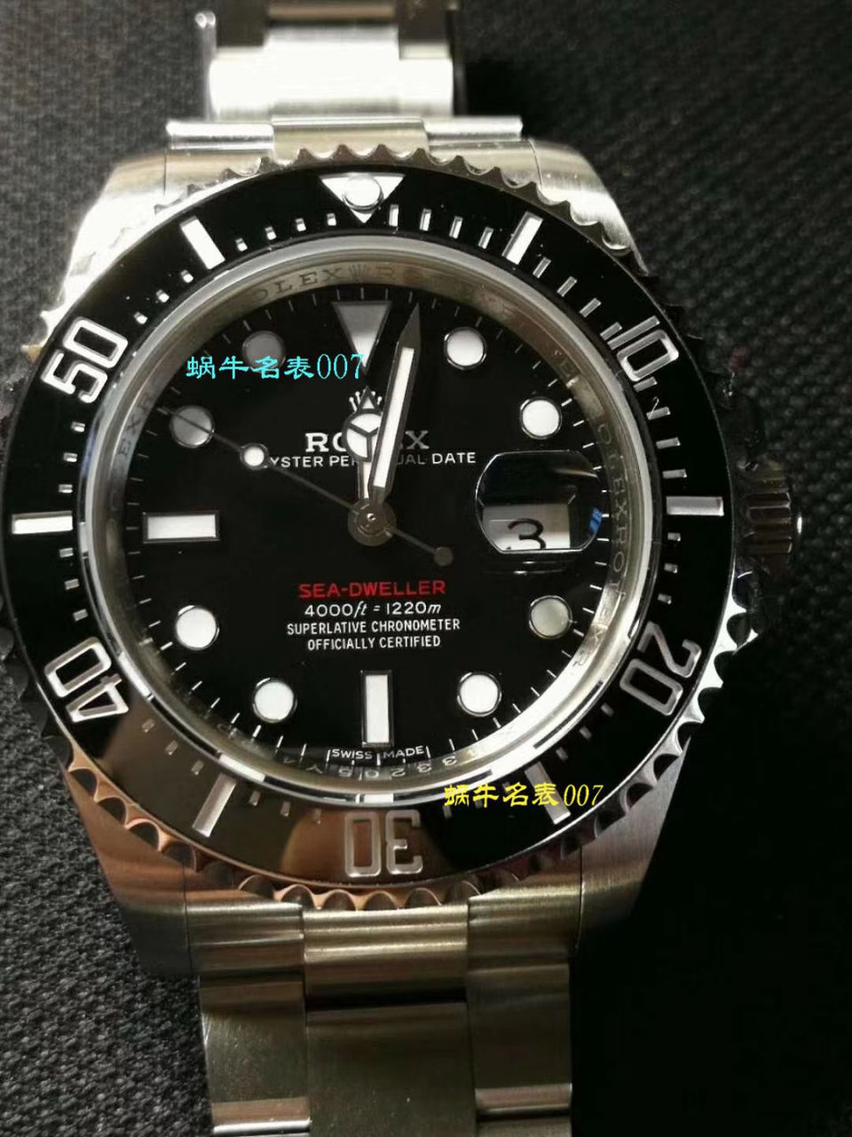 【N Factory 放大招～超级神器】 Rolex  top 复刻高仿手表海使型系列单红126600 wrist watch  / R269