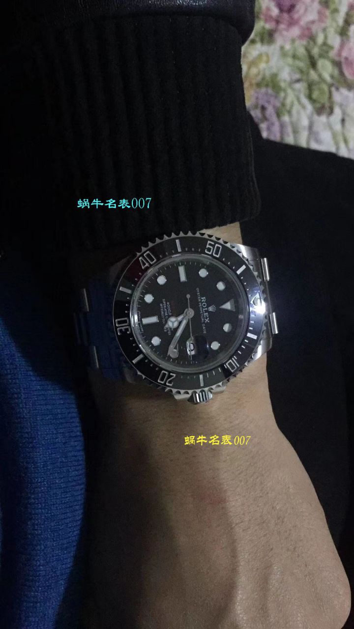 【N Factory 放大招～超级神器】 Rolex  top 复刻高仿手表海使型系列单红126600 wrist watch  / R269