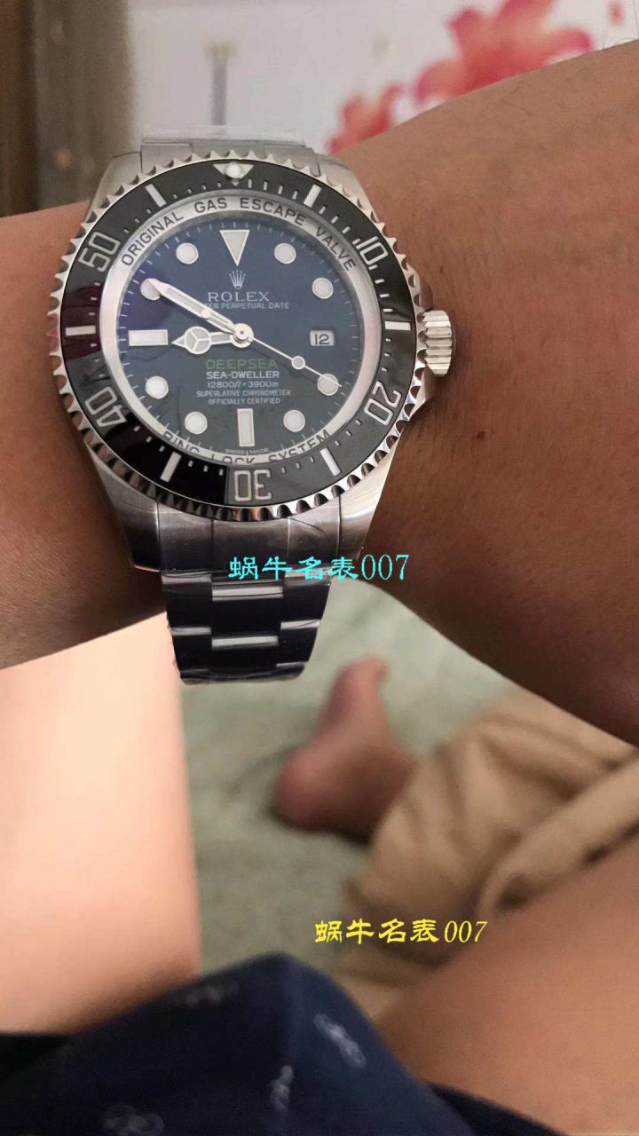 【独家视频解析】N Factory V7版本超A高精仿手表 Rolex 海使型系列116660-98210 蓝盘 wrist watch (蓝面渐变蓝鬼王)  / RBD0551