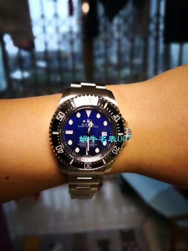【独家视频解析】N Factory V7版本超A高精仿手表 Rolex 海使型系列116660-98210 蓝盘 wrist watch (蓝面渐变蓝鬼王)  / RBD0551