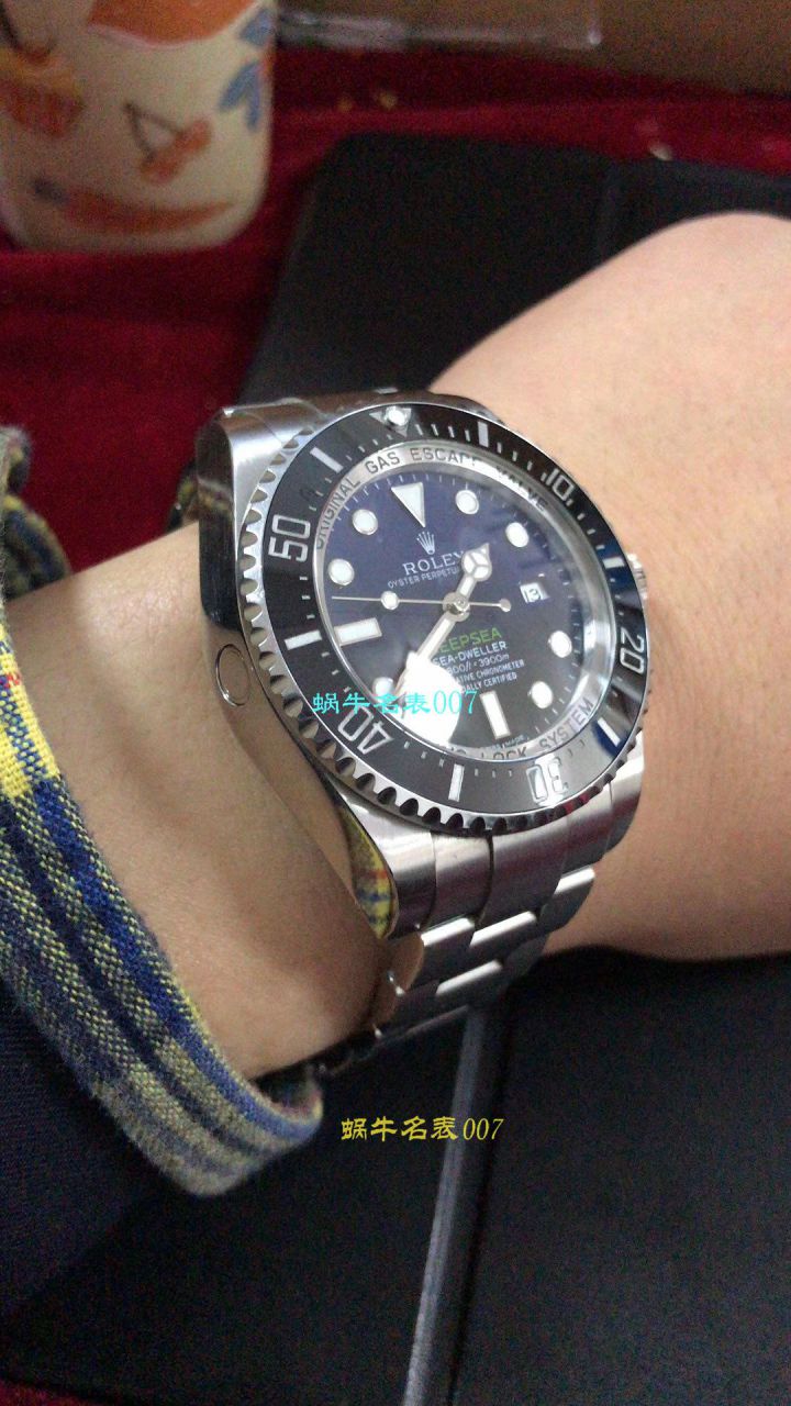 【AR一比一超A高仿手表】 Rolex 海使型系列116660-98210 蓝盘 wrist watch (904钢渐变蓝鬼王) / R208