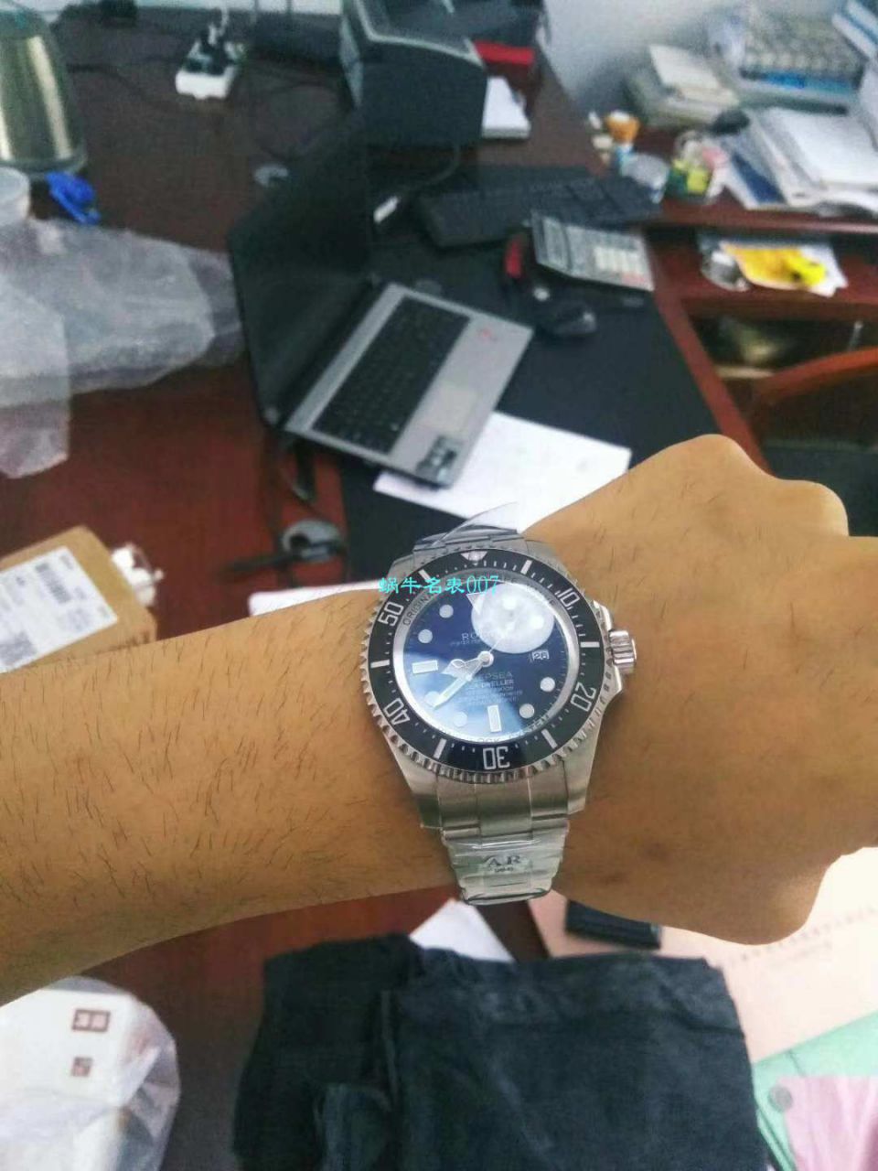 【独家视频解析】N Factory V7版本超A高精仿手表 Rolex 海使型系列116660-98210 蓝盘 wrist watch (蓝面渐变蓝鬼王)  / RBD0551