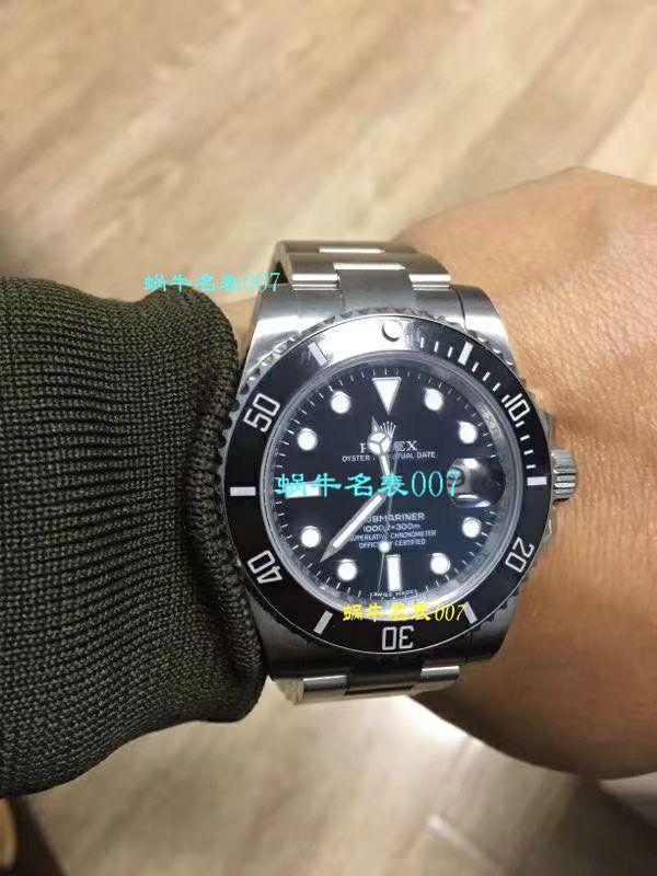 【AR一比一超A高仿手表】 Rolex 海使型系列116660-98210 蓝盘 wrist watch (904钢渐变蓝鬼王) / R208