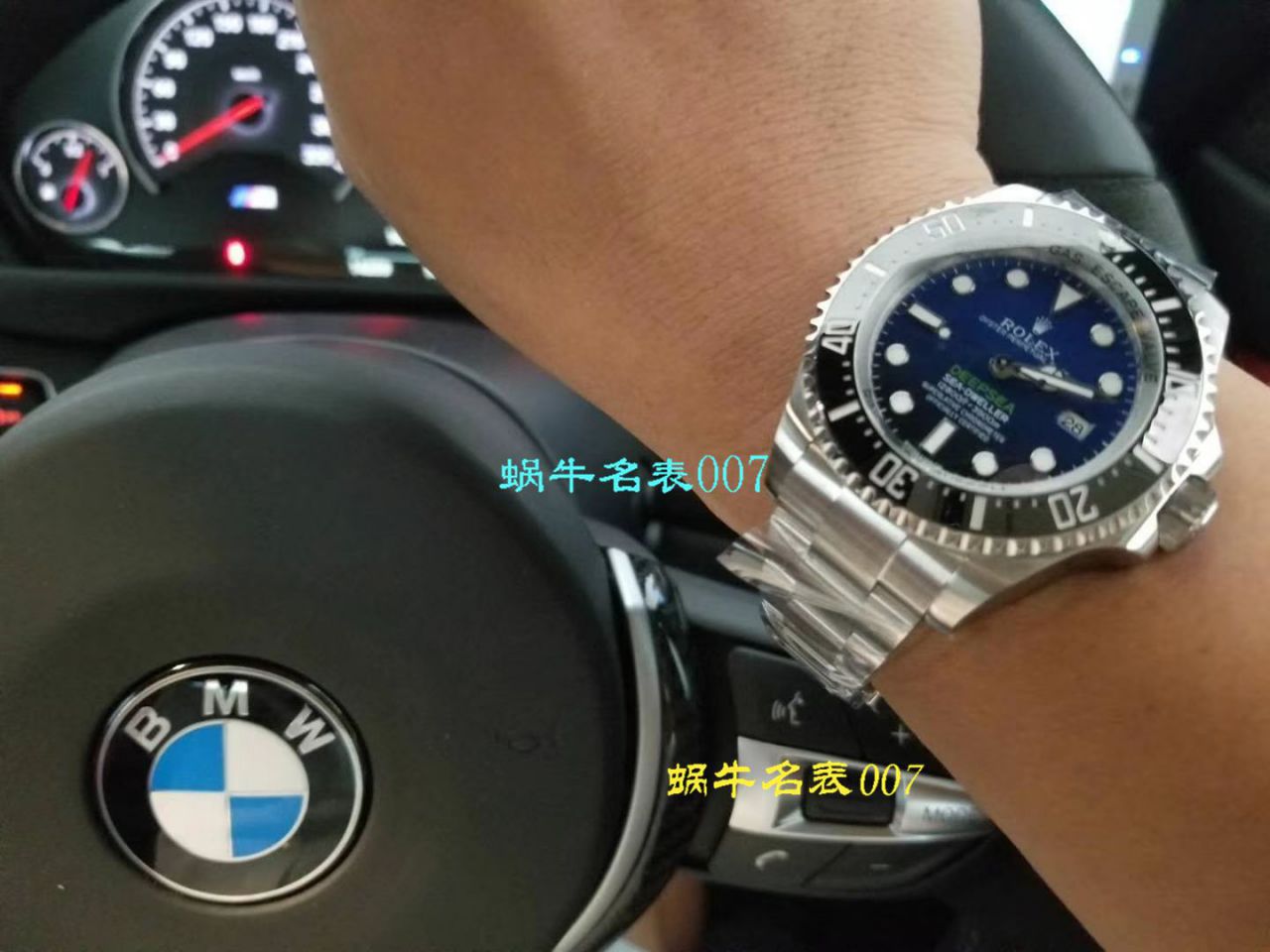 【AR一比一超A高仿手表】 Rolex 海使型系列116660-98210 蓝盘 wrist watch (904钢渐变蓝鬼王) / R208