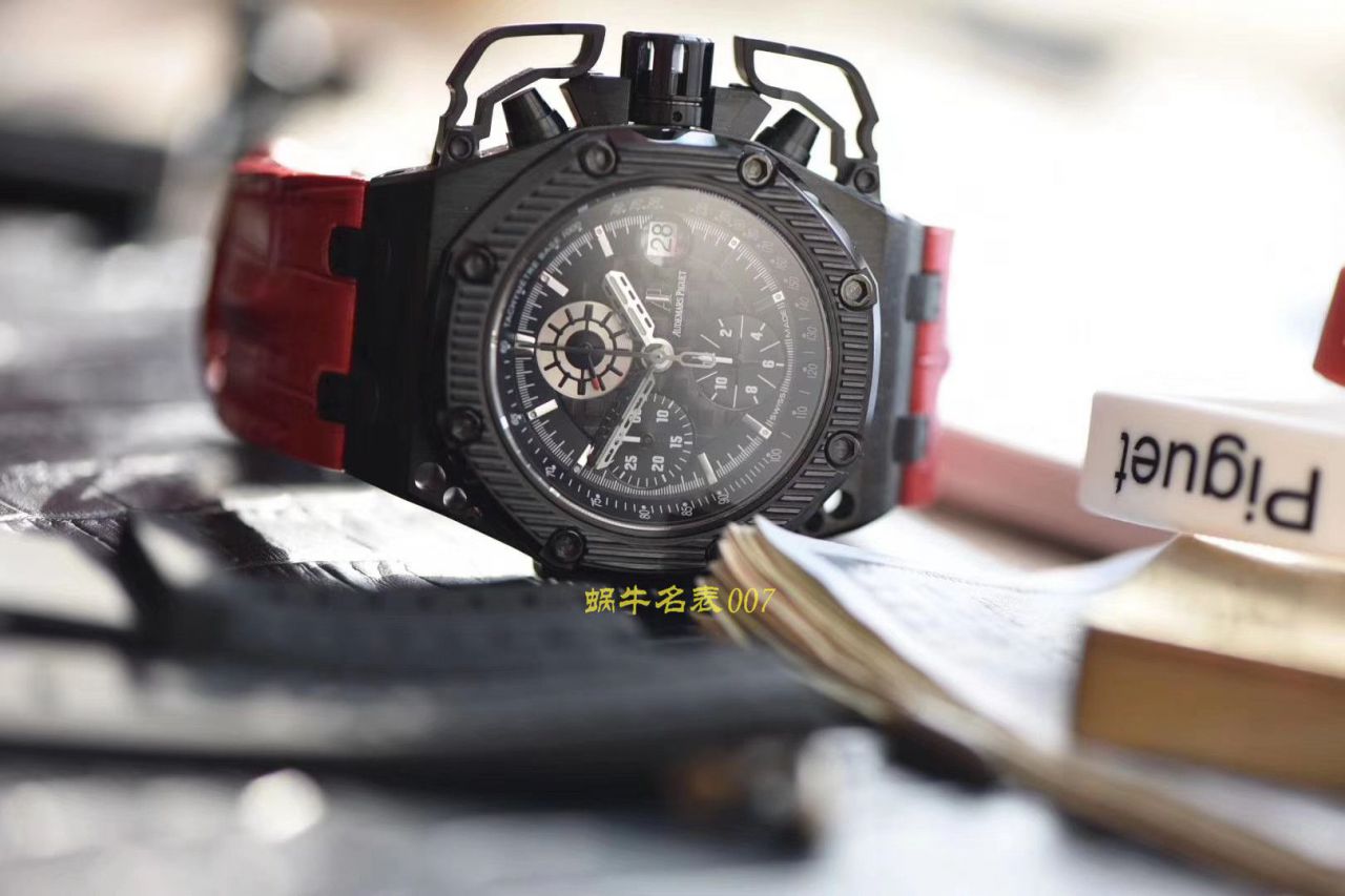 【 Video analysis NOOB Factory  top 复刻高仿幸存者手表】Audemars Piguet  Royal Oak Offshore 系列幸存者26165IO.00.A002CA.01机械 wrist watch  / AP173