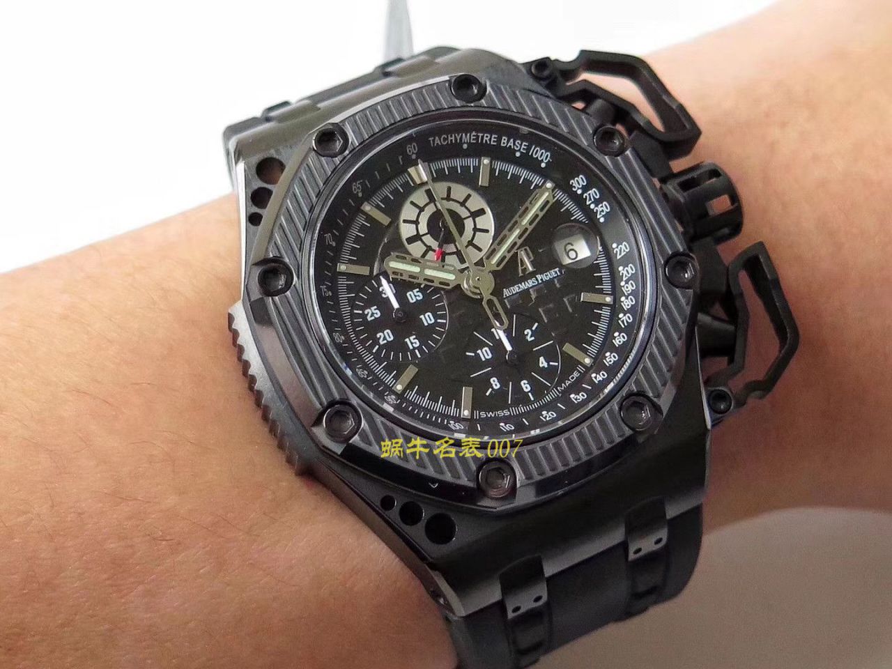 【 Video analysis NOOB Factory  top 复刻高仿幸存者手表】Audemars Piguet  Royal Oak Offshore 系列幸存者26165IO.00.A002CA.01机械 wrist watch  / AP173