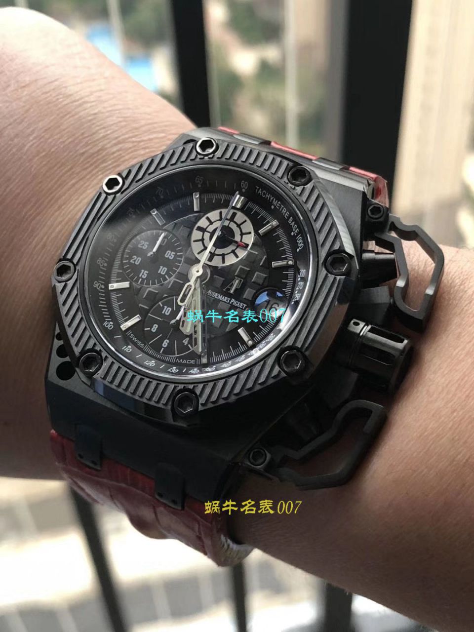 【 Video analysis NOOB Factory  top 复刻高仿幸存者手表】Audemars Piguet  Royal Oak Offshore 系列幸存者26165IO.00.A002CA.01机械 wrist watch  / AP173