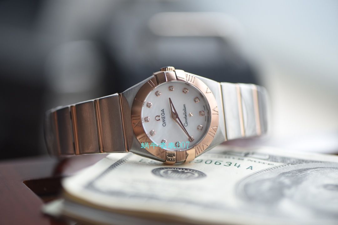 OMEGA Constellation 系列123.10.27.60.57.001女士石英 wrist watch （多色可选）【 Video analysis SSS一比一超A高仿手表】 / MAI310