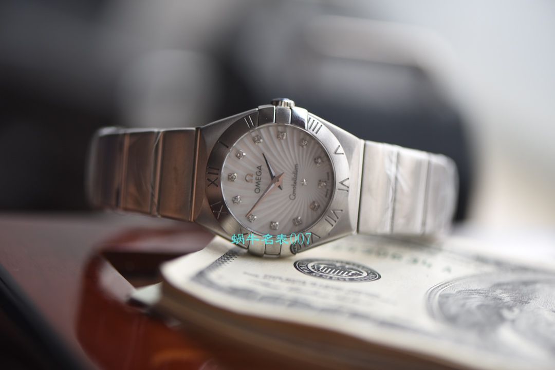 OMEGA Constellation 系列123.10.27.60.57.001女士石英 wrist watch （多色可选）【 Video analysis SSS一比一超A高仿手表】 / MAI310