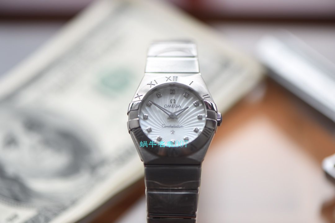 OMEGA Constellation 系列123.10.27.60.57.001女士石英 wrist watch （多色可选）【 Video analysis SSS一比一超A高仿手表】 / MAI310