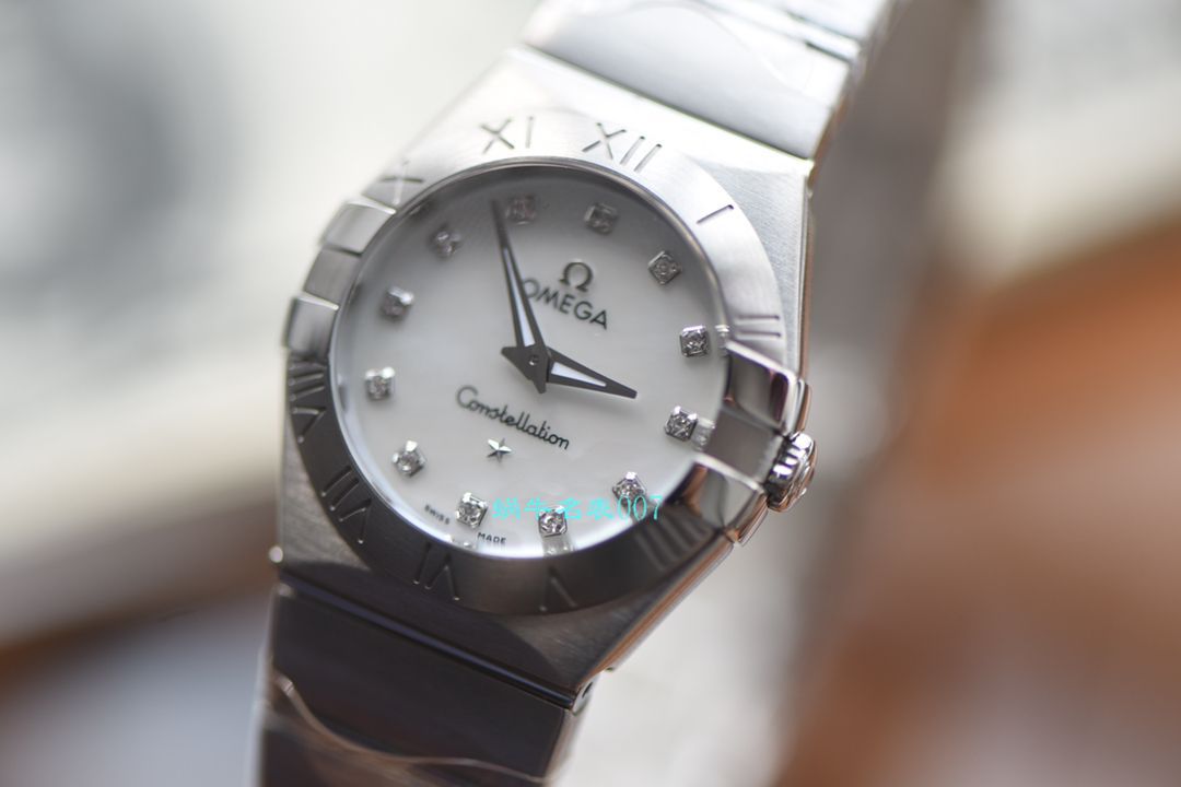 OMEGA Constellation 系列123.10.27.60.57.001女士石英 wrist watch （多色可选）【 Video analysis SSS一比一超A高仿手表】 / MAI310