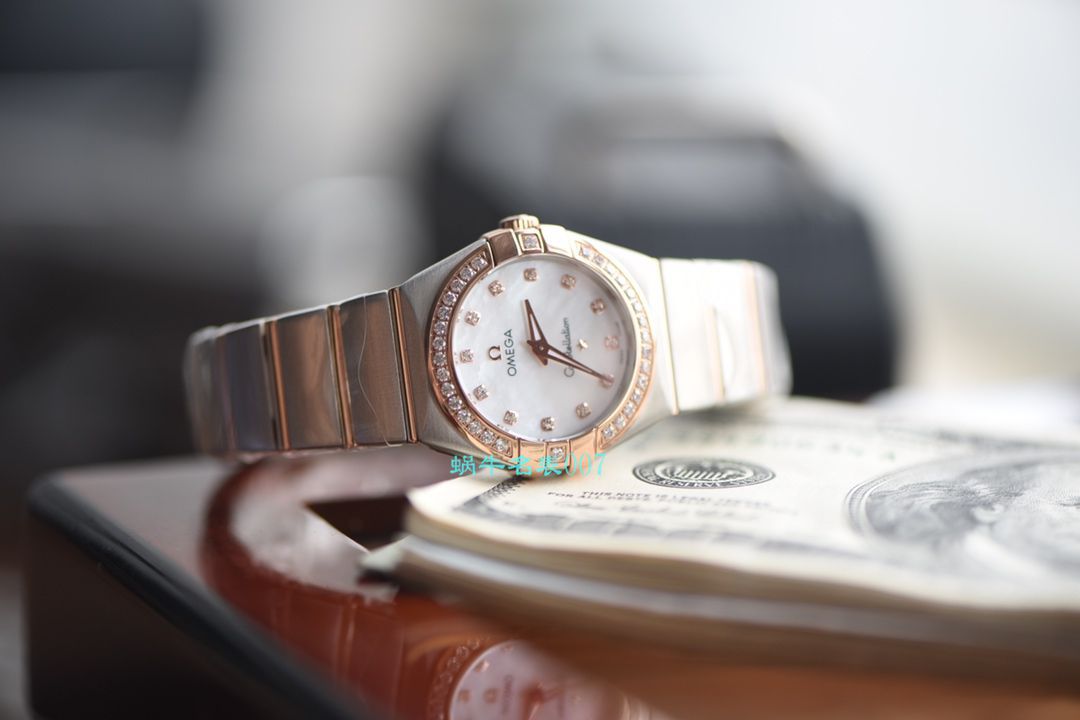 OMEGA Constellation 系列123.10.27.60.57.001女士石英 wrist watch （多色可选）【 Video analysis SSS一比一超A高仿手表】 / MAI310