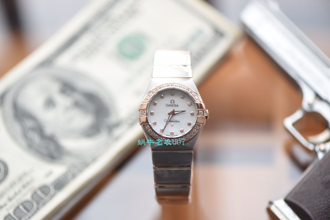 OMEGA Constellation 系列123.10.27.60.57.001女士石英 wrist watch （多色可选）【 Video analysis SSS一比一超A高仿手表】 / MAI310