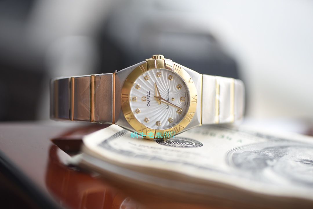 OMEGA Constellation 系列123.10.27.60.57.001女士石英 wrist watch （多色可选）【 Video analysis SSS一比一超A高仿手表】 / MAI310