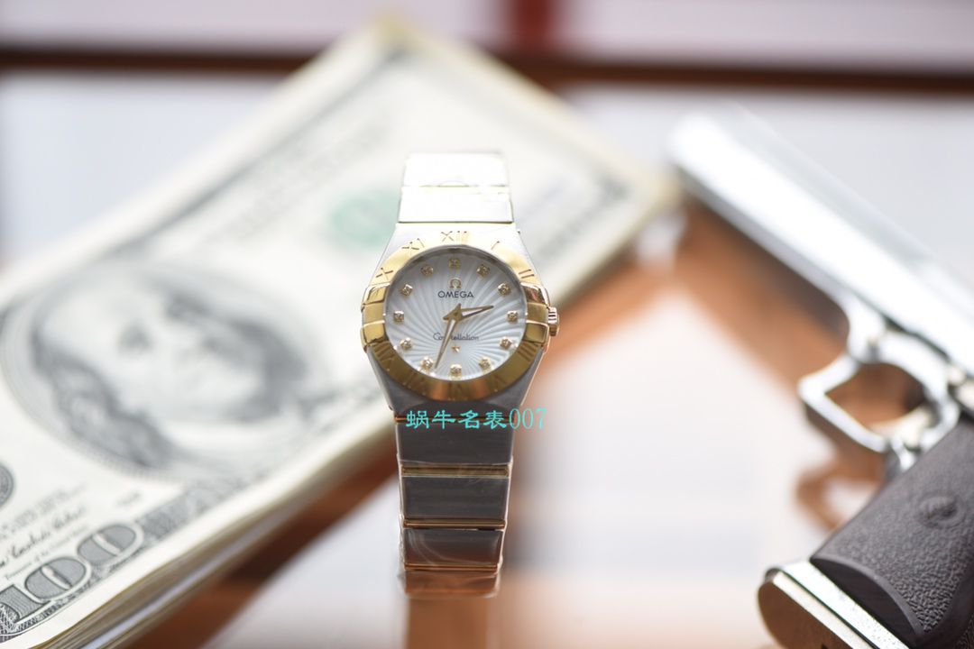 OMEGA Constellation 系列123.10.27.60.57.001女士石英 wrist watch （多色可选）【 Video analysis SSS一比一超A高仿手表】 / MAI310