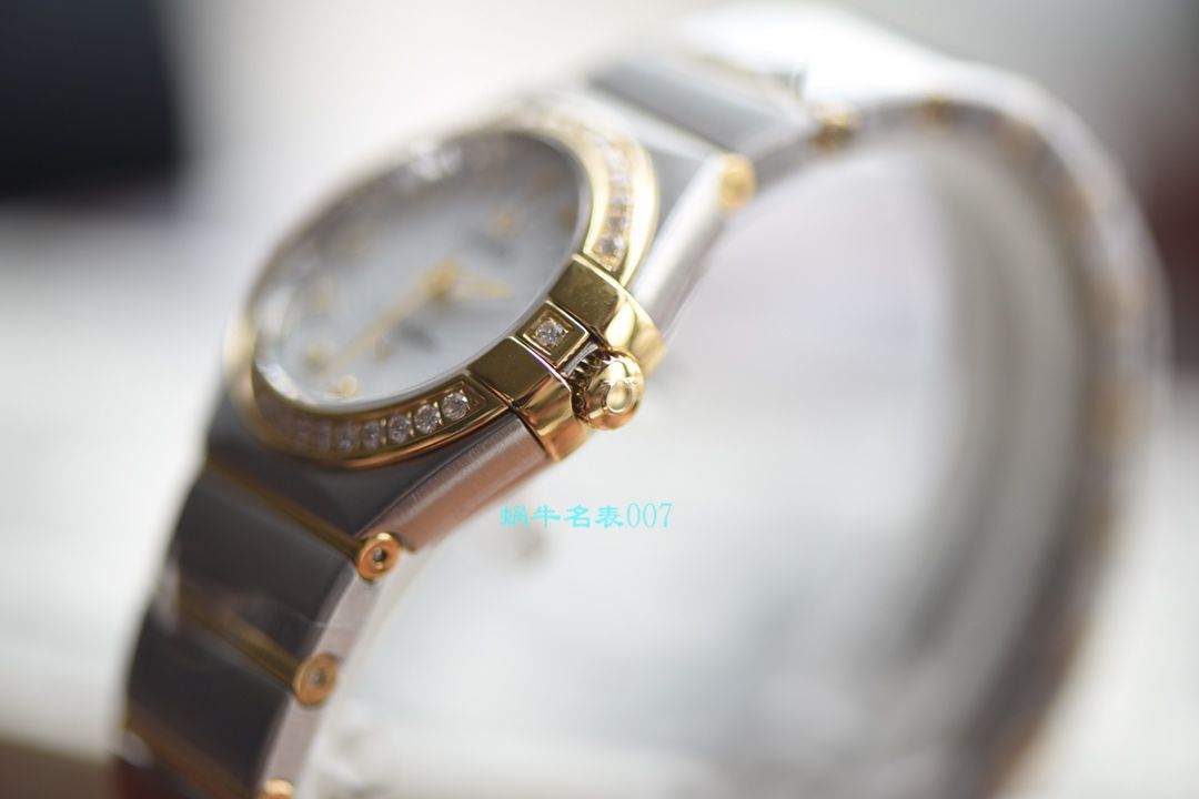 OMEGA Constellation 系列123.10.27.60.57.001女士石英 wrist watch （多色可选）【 Video analysis SSS一比一超A高仿手表】 / MAI310
