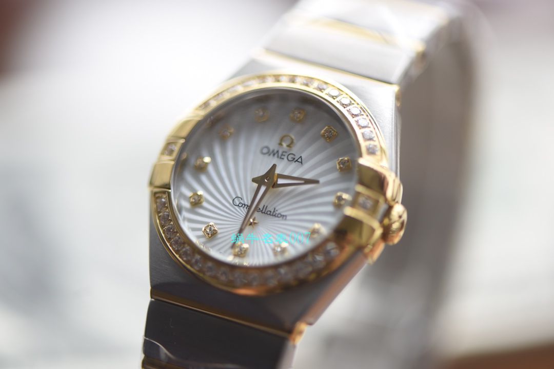 OMEGA Constellation 系列123.10.27.60.57.001女士石英 wrist watch （多色可选）【 Video analysis SSS一比一超A高仿手表】 / MAI310