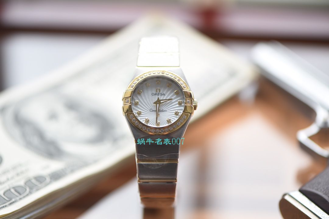 OMEGA Constellation 系列123.10.27.60.57.001女士石英 wrist watch （多色可选）【 Video analysis SSS一比一超A高仿手表】 / MAI310