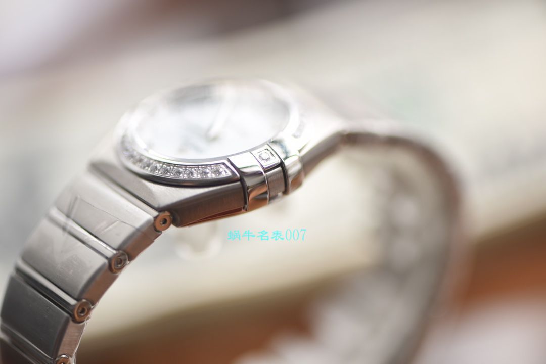 OMEGA Constellation 系列123.10.27.60.57.001女士石英 wrist watch （多色可选）【 Video analysis SSS一比一超A高仿手表】 / MAI310