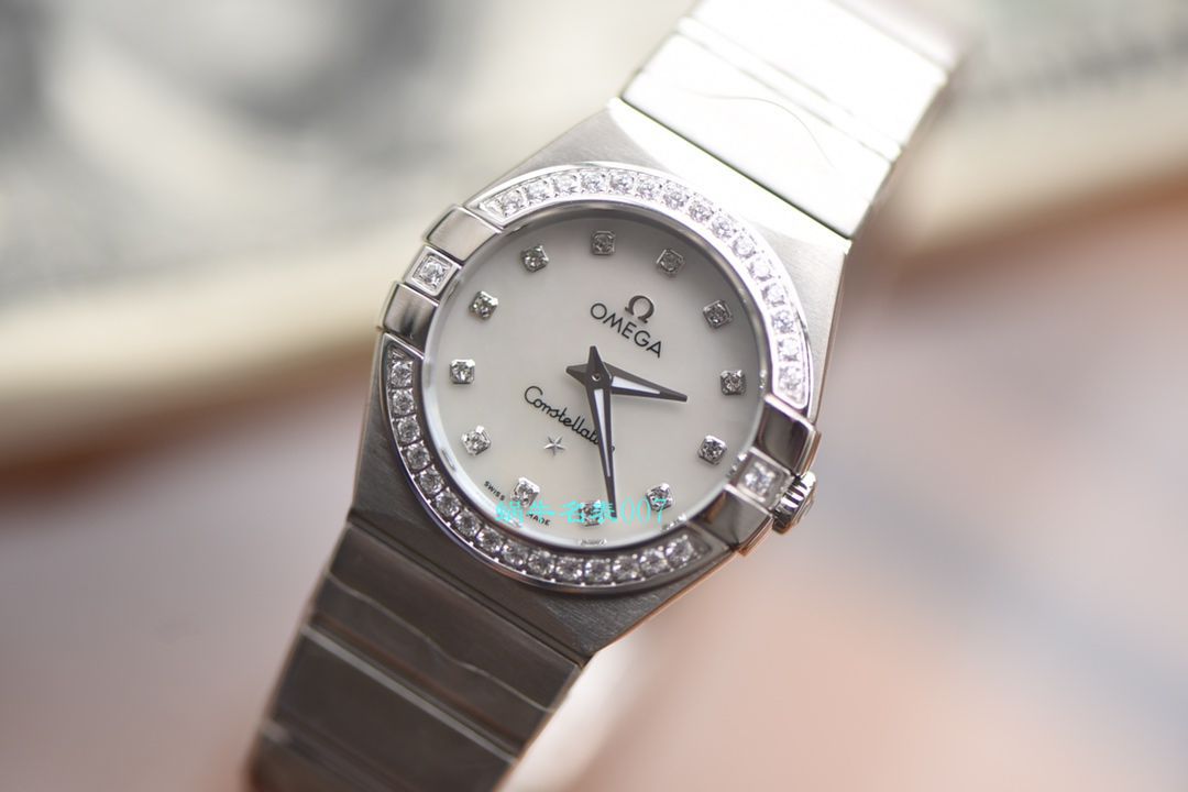 OMEGA Constellation 系列123.10.27.60.57.001女士石英 wrist watch （多色可选）【 Video analysis SSS一比一超A高仿手表】 / MAI310