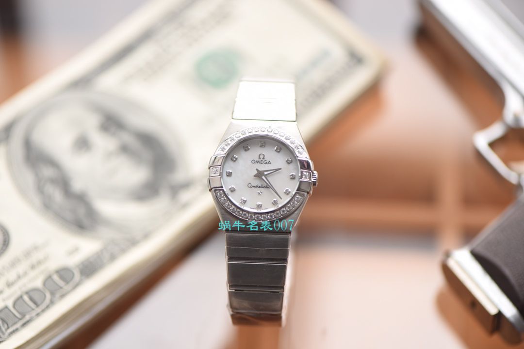 OMEGA Constellation 系列123.10.27.60.57.001女士石英 wrist watch （多色可选）【 Video analysis SSS一比一超A高仿手表】 / MAI310