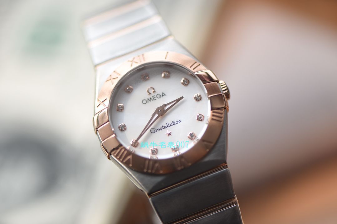  Video analysis SSS Factory OMEGA Constellation 复刻高仿131.25.28.60.55.001女 wrist watch  / M600
