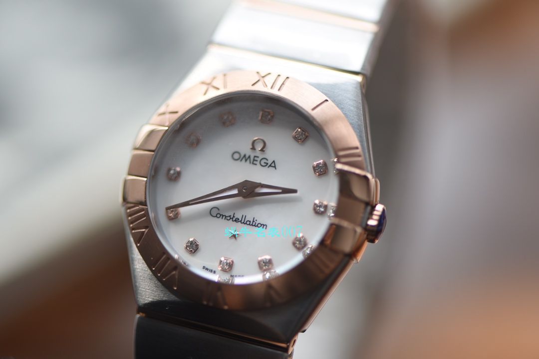 Video analysis SSS Factory OMEGA Constellation 复刻高仿131.25.28.60.55.001女 wrist watch  / M600