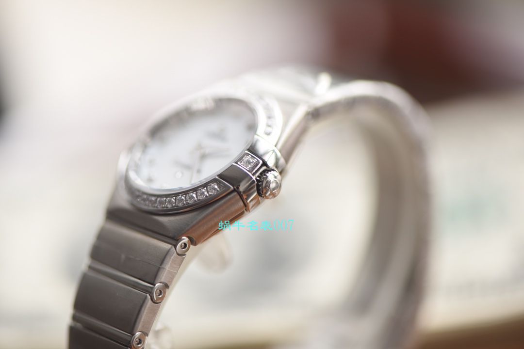 【 Video analysis 】SSS Factory OMEGA Constellation 复刻高仿女表123.15.27.60.55.004 wrist watch  / M399