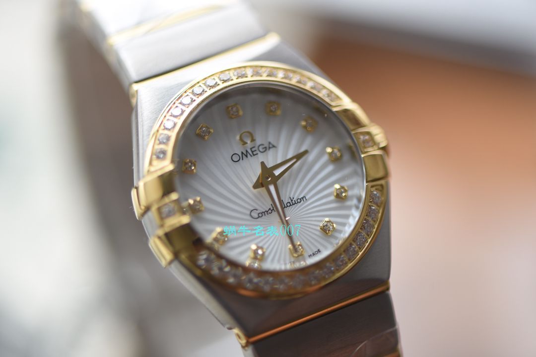 Video analysis SSS Factory OMEGA Constellation 复刻高仿131.25.28.60.55.001女 wrist watch  / M600