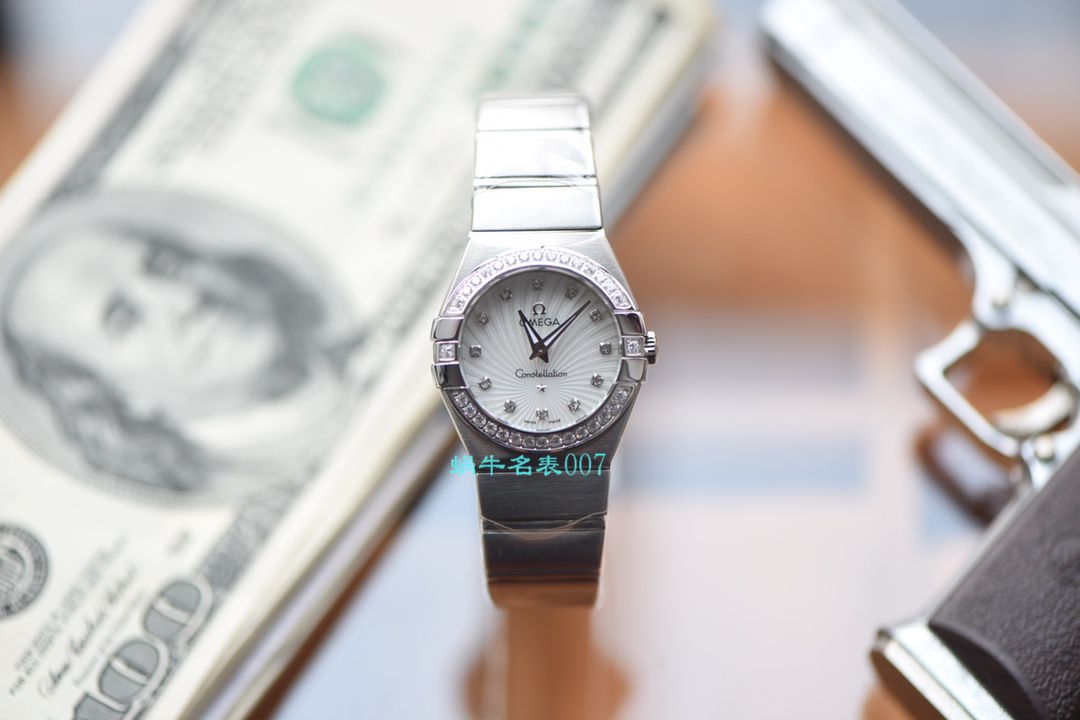 【 Video analysis 】SSS Factory OMEGA Constellation 复刻高仿女表123.15.27.60.55.004 wrist watch  / M399