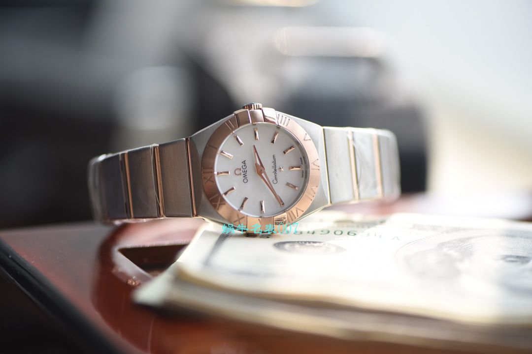 【 Video analysis 】SSS Factory OMEGA Constellation  top 复刻高仿女表123.20.27.60.02.003 wrist watch  / M397