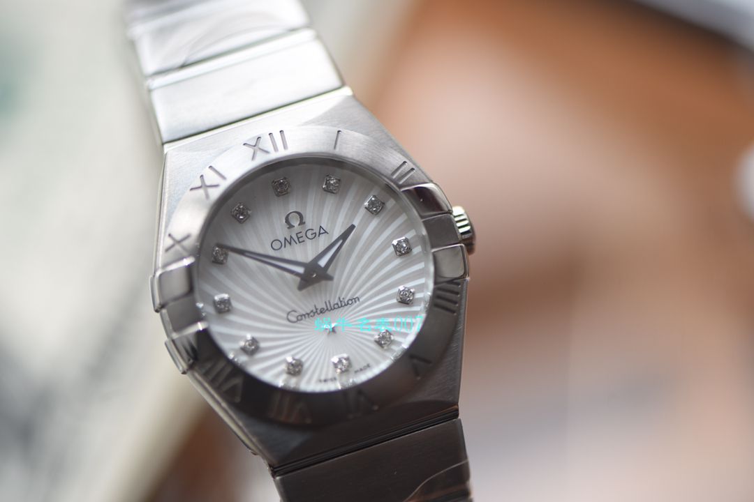 【 Video analysis 】SSS Factory OMEGA Constellation 复刻高仿女表123.15.27.60.55.004 wrist watch  / M399