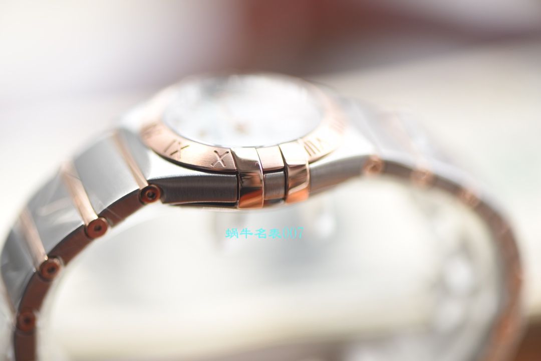【 Video analysis 】SSS Factory OMEGA Constellation  top 复刻高仿女表123.20.27.60.02.003 wrist watch  / M397