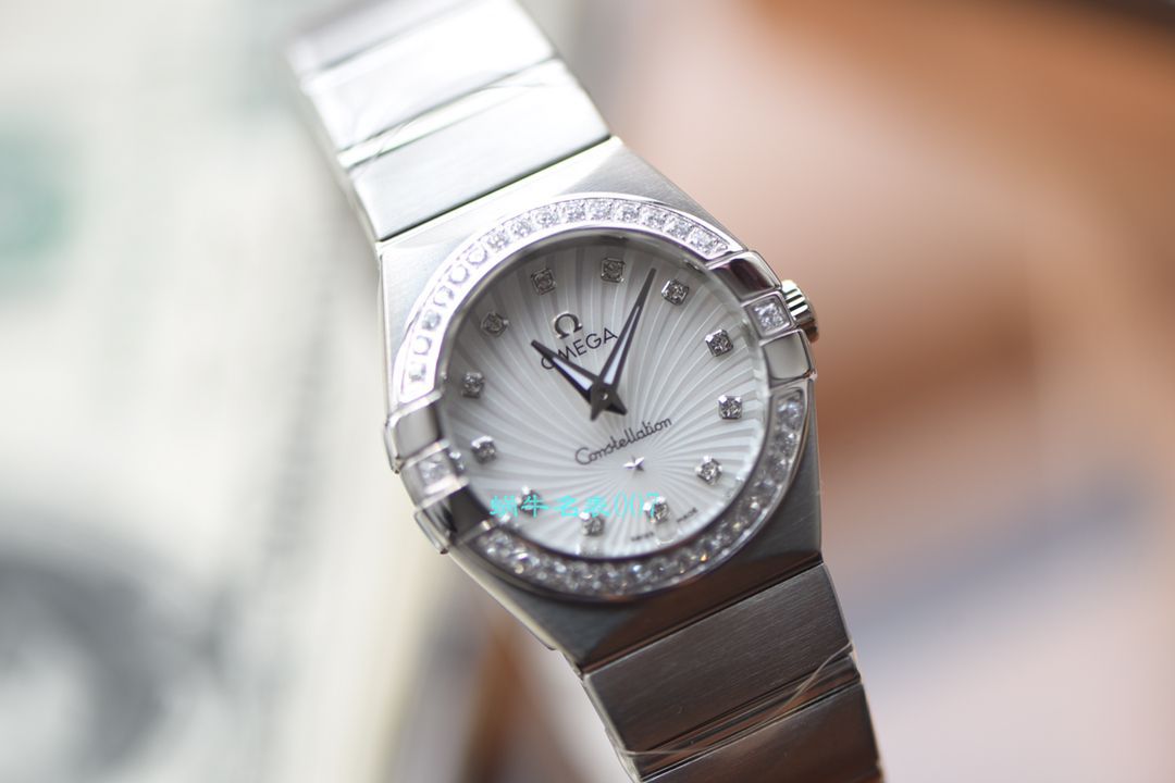 【 Video analysis 】SSS Factory OMEGA Constellation 复刻高仿女表123.15.27.60.55.004 wrist watch  / M399