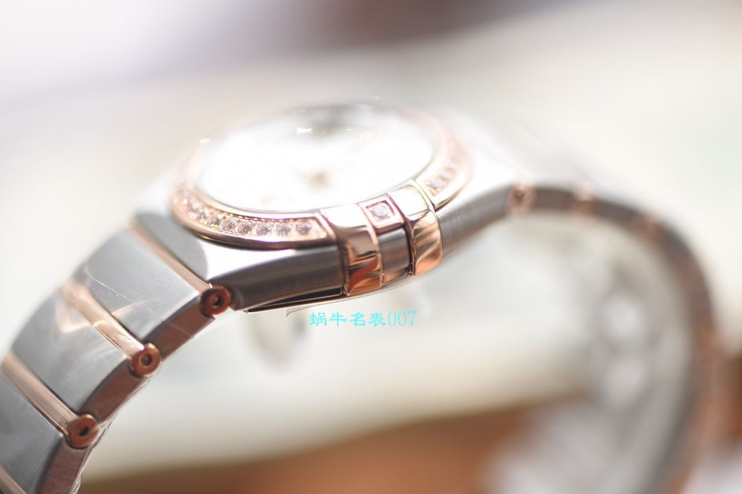【 Video analysis SSS Factory 】OMEGA Constellation 复刻高仿123.25.27.60.55.002女士 wrist watch  / M398