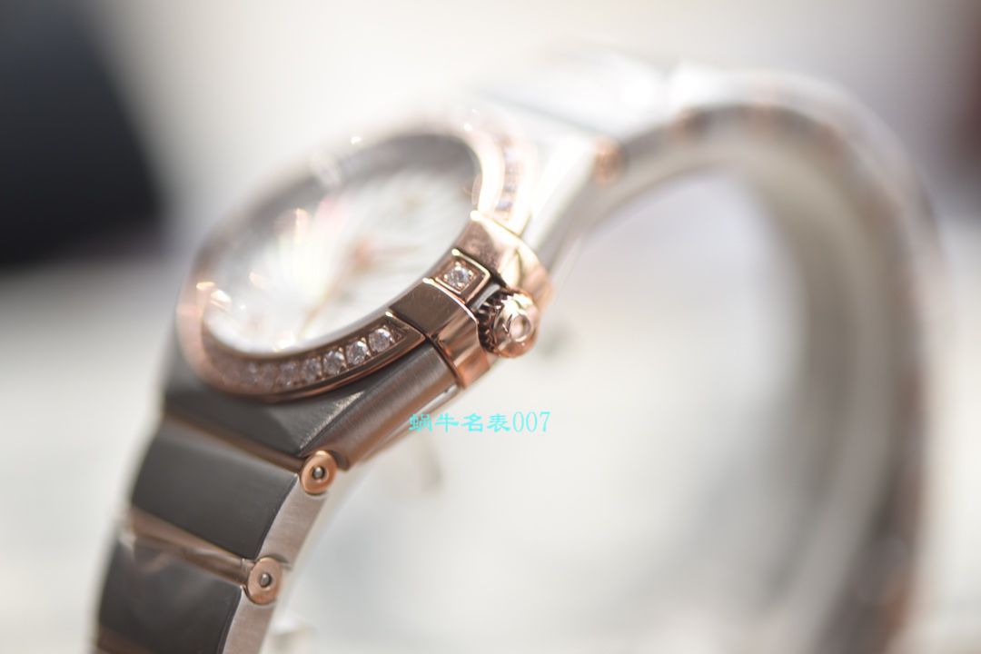 【 Video analysis SSS Factory 】OMEGA Constellation 复刻高仿123.25.27.60.55.002女士 wrist watch  / M398