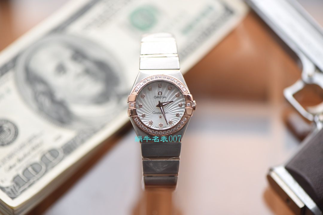 【 Video analysis SSS Factory 】OMEGA Constellation 复刻高仿123.25.27.60.55.002女士 wrist watch  / M398