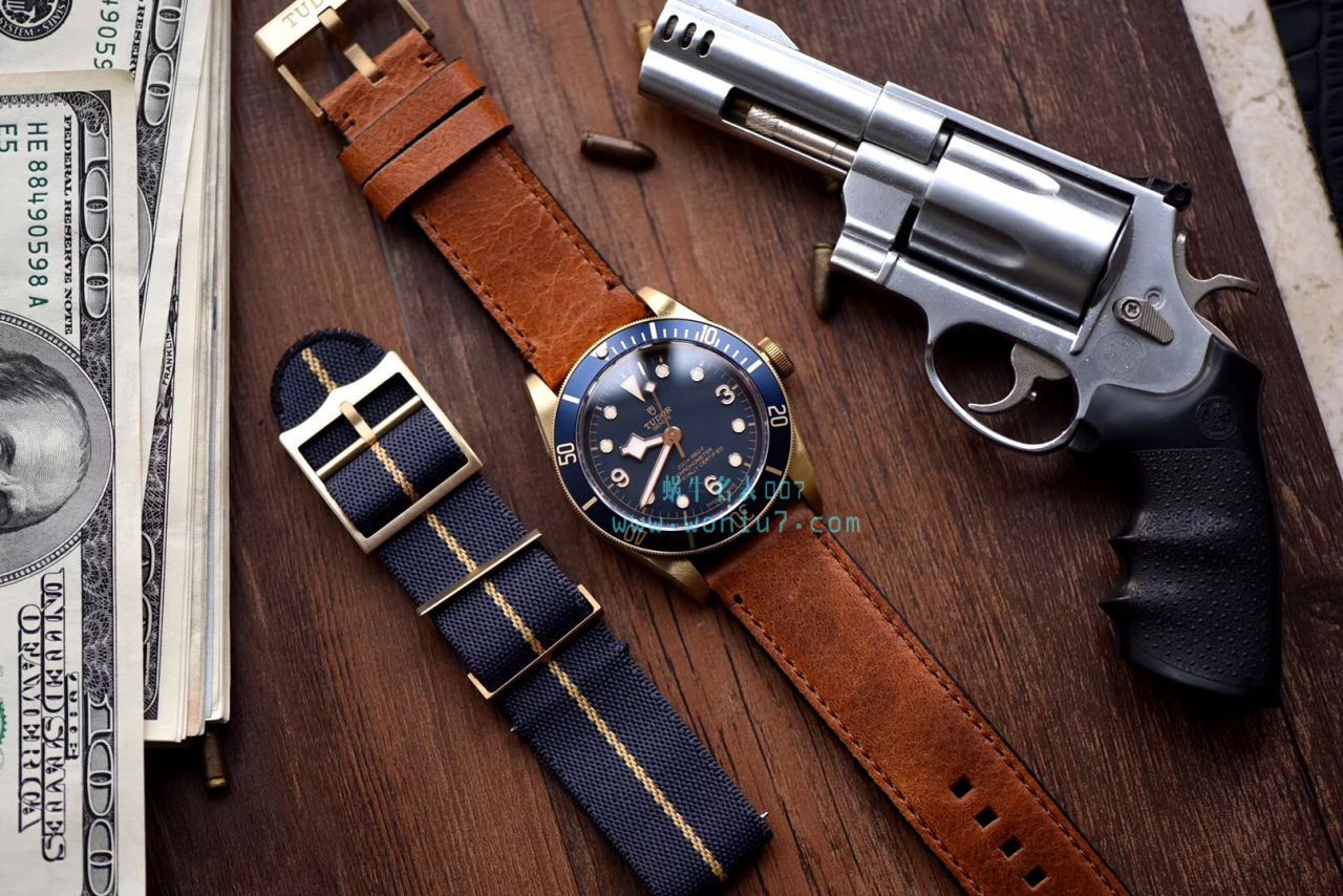 【 Video analysis XF Factory Tudor复刻高仿表蓝铜花升级版】 Tudor 启承系列宝齐莱蓝色特别版 wrist watch (蓝铜花) / DT060