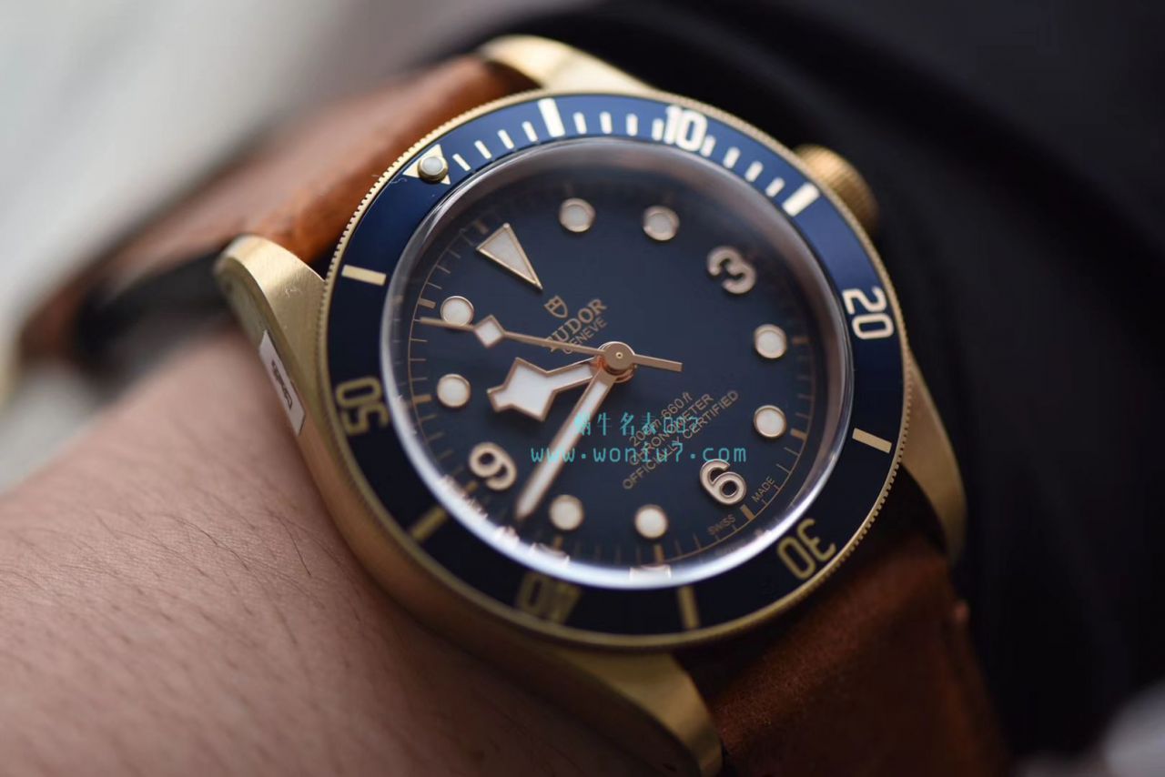 【 Video analysis XF Factory Tudor复刻高仿表蓝铜花升级版】 Tudor 启承系列宝齐莱蓝色特别版 wrist watch (蓝铜花) / DT060