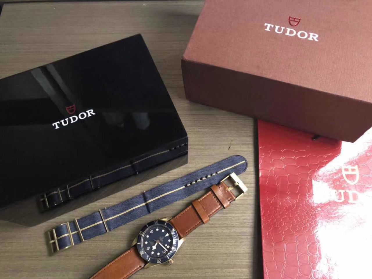 【 Video analysis XF Factory Tudor复刻高仿表蓝铜花升级版】 Tudor 启承系列宝齐莱蓝色特别版 wrist watch (蓝铜花) / DT060