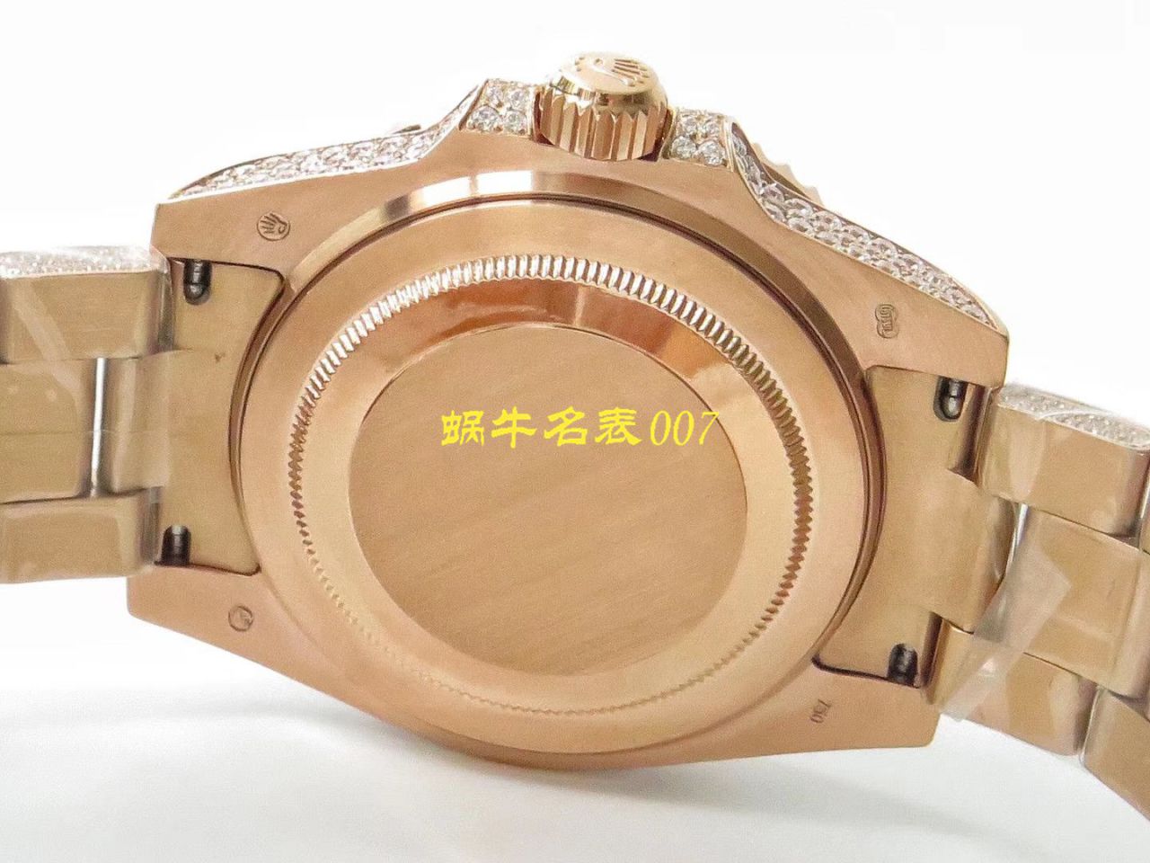【 Rolex 复刻高仿表】 Rolex  GMT MASTER II系列116769TBR-74779B wrist watch  / R322